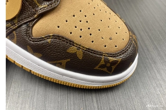 JORDAN AIR Low 1 CASE) -LouiV Top (WITH O-W WHITE-LouiV 0412